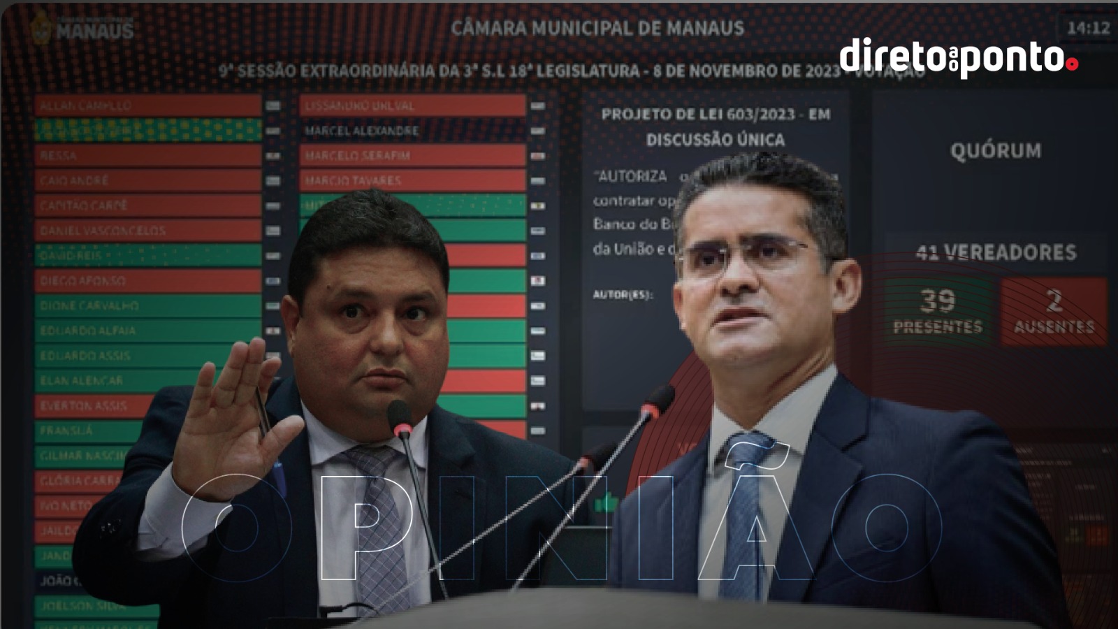 Você está visualizando atualmente Opinião | Vereadores negam empréstimo de R$ 600 milhões à prefeitura de Manaus