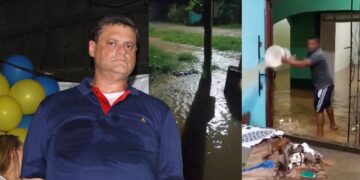Prefeito de Carauari faz festas e povo pede socorro com bairros inundados e abandonados