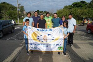 Leia mais sobre o artigo Prefeitura realiza programação da ‘Passagem da bandeira’ alusiva à solenidade do título Manaus Cidade Sul-Americana do Desporto 2024