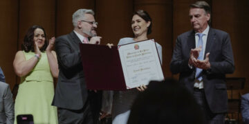 E Michelle recebeu o título de cidadã honorária de São Paulo